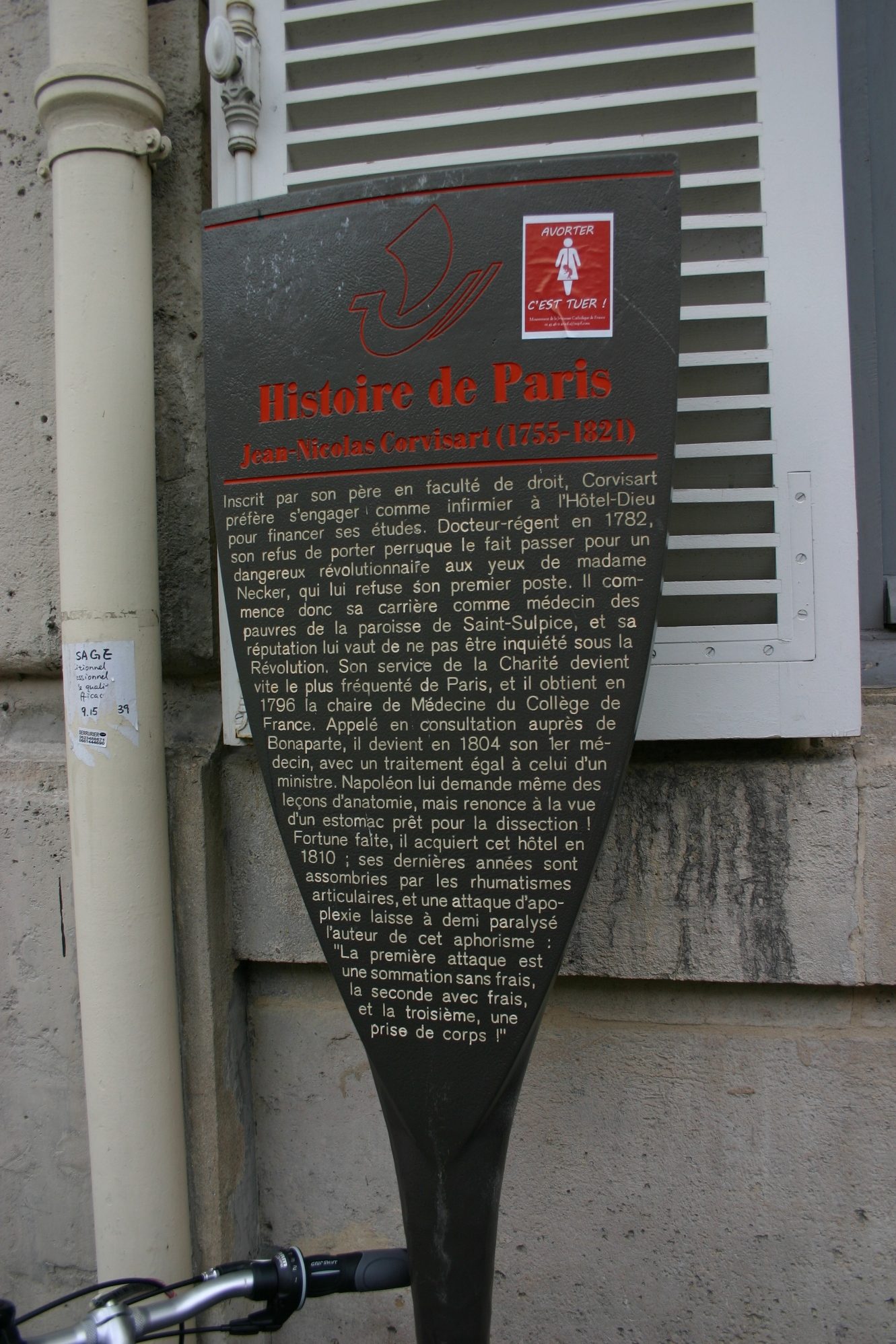 Jean-Nicolas Corvisart's home, Paris (3).JPG